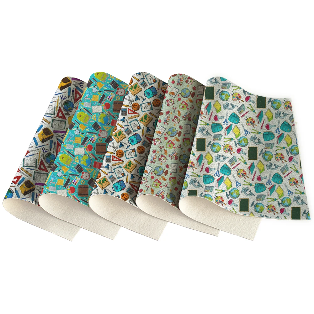 5 шт. чехлы из искусственной кожи с принтом карандаш | Дом и сад