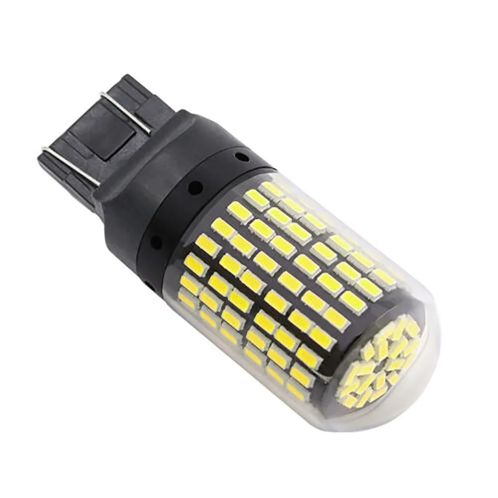 

12V LED Bulbs 144SMD Light Replacement Reverse T20 Turn Signal 2x 6000K 7443 7440