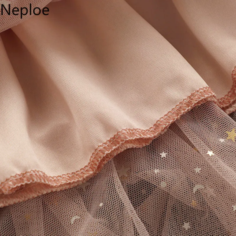 Neploe Chic Лето 2019 женская одежда Цветочная вышивка рукав три четверти футболки +