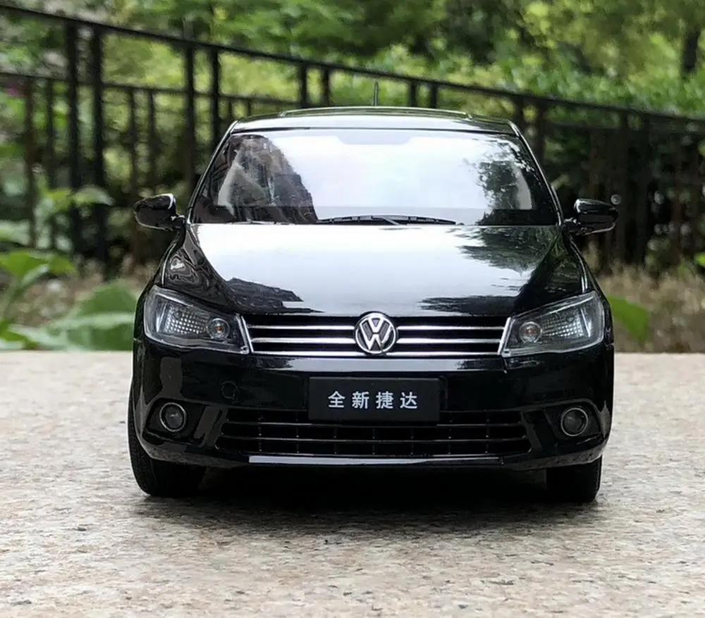 1/18 весы Фольксваген Jetta 2013 черный литой автомобиль модель игрушки