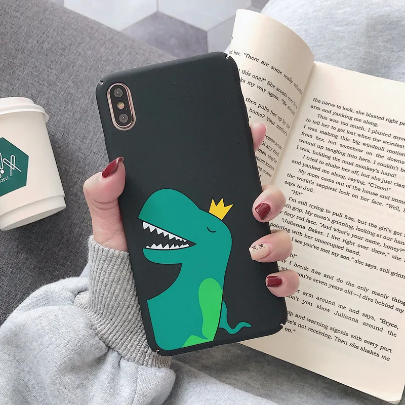 Милый мультфильм все пакет Жесткий Чехол шершавый чехол для телефона iPhone Xs MAX XR 6 1