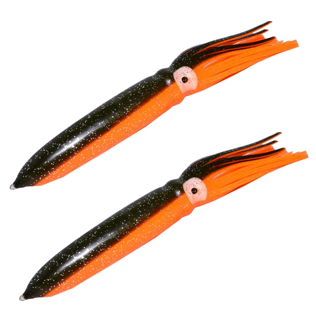 Набор из 2 предметов Осьминог плинтус троллинг приманки Марлин тунец Wahoo Морская