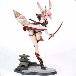 31 см экшн-фигурка Honkai Impact 3 Sakura Yae Sexy Girls YAE SAKURA CHINESE DRESS VER. Пламя сакитама ПВХ фигурки модели игрушки