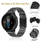 Ремешок из титанового сплава для наручных часов Garmin 5 5X Plus 6 6X Pro 3HR 945, аксессуары для спортивных смарт-часов, 22 26 мм