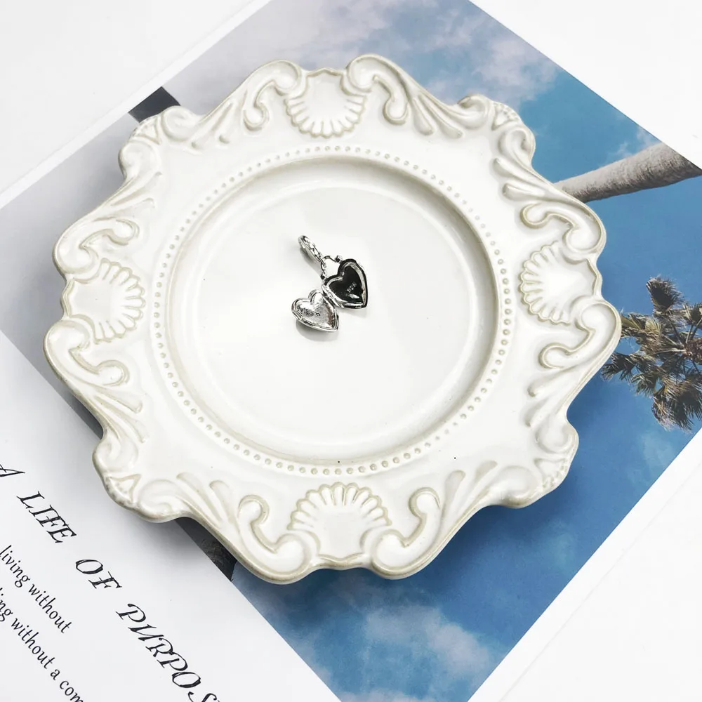 Подвеска-медальон в форме сердца Весенняя Новая бижутерия из стерлингового