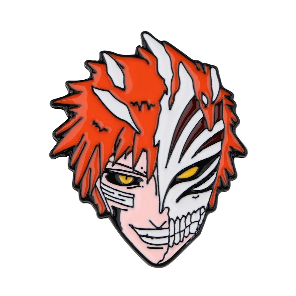 

12 шт./лот E3566 аниме крутая Мужская булавка металлические эмалированные булавки и броши для женщин и мужчин булавка на лацкан значок на рюкза...