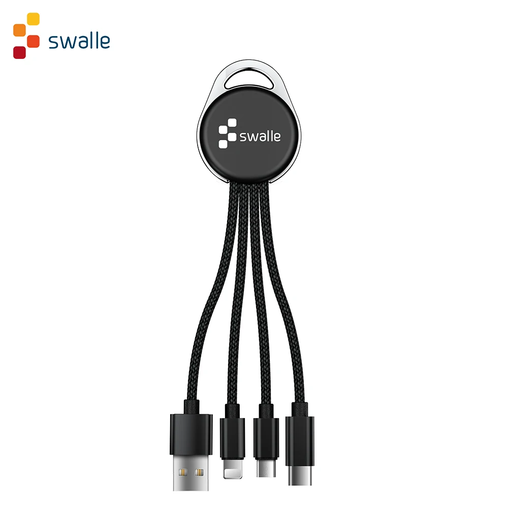 Swalle Micro USB кабель 2A быстрое зарядное устройство мобильный кабель для зарядки телефона 3 в 1 кабель для передачи данных для Samsung Xiaomi Huawei Android телефон