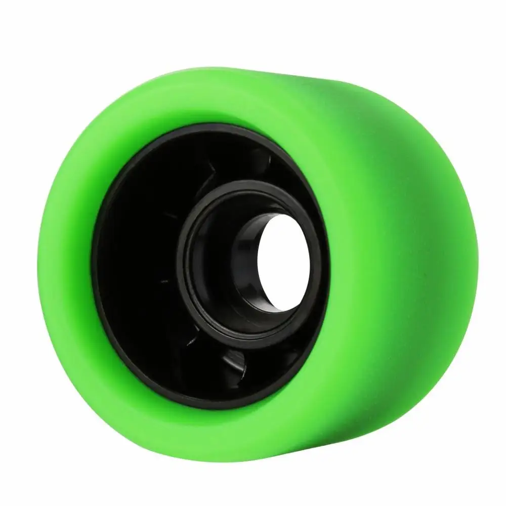62x42 Green Black Колеса для четырехколесных роликовых коньков 4 шт. 90А размера 62*42 мм, колеса для роликовых коньков 62*42 мм с двумя линиями колес HR ПУ, запасные колеса для роллер дерби - Цвет: 62x42 Green Black