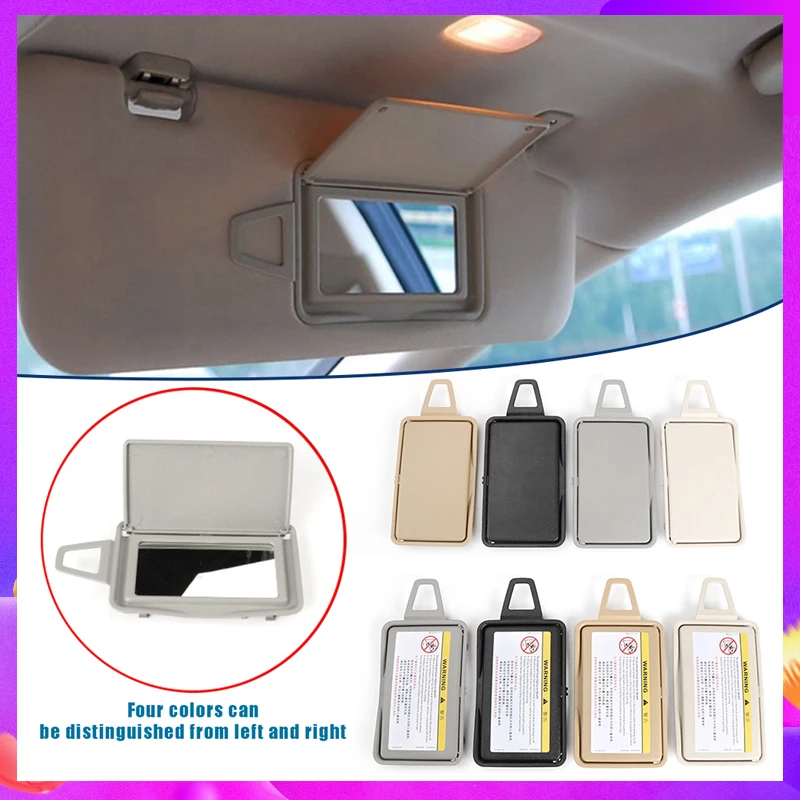 Автомобильный солнцезащитный козырек зеркало макияж косметическое чехол для