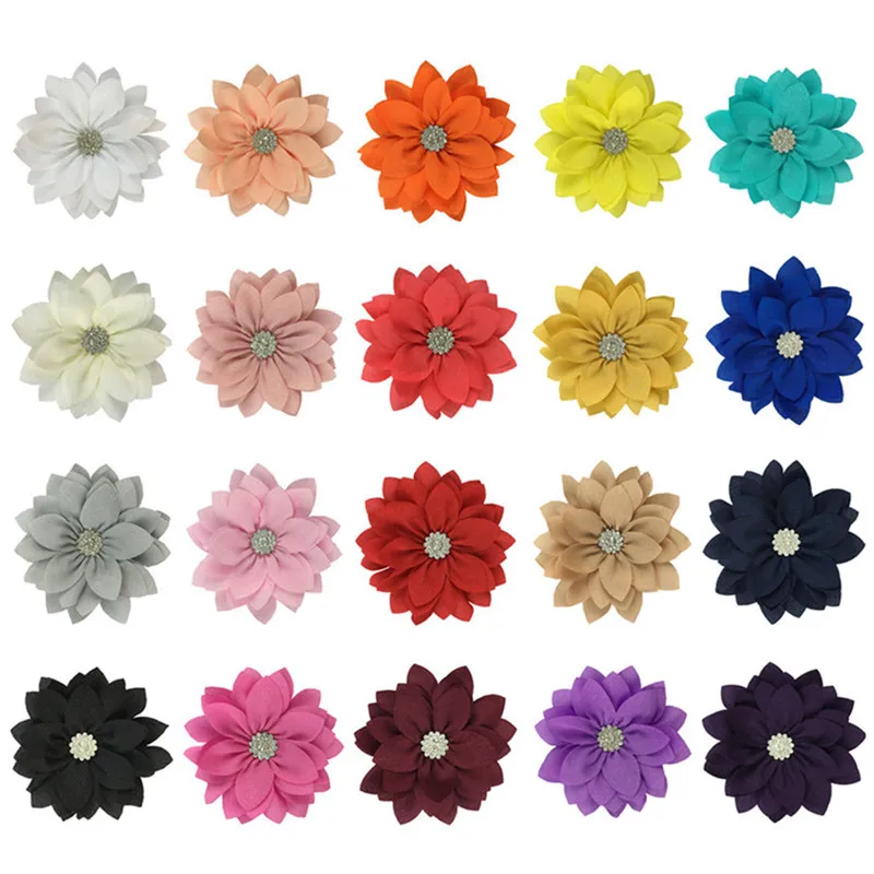 30/50/шт. Красочные цветочные галстуки бабочки для домашних питомцев с блестящими