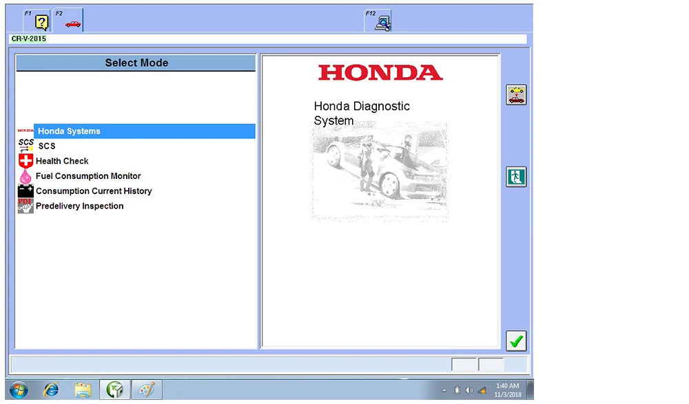 Диагностический инструмент для Honda HDS диагностический инструмент с двойной доской поддерживает CAN автобусную систему
