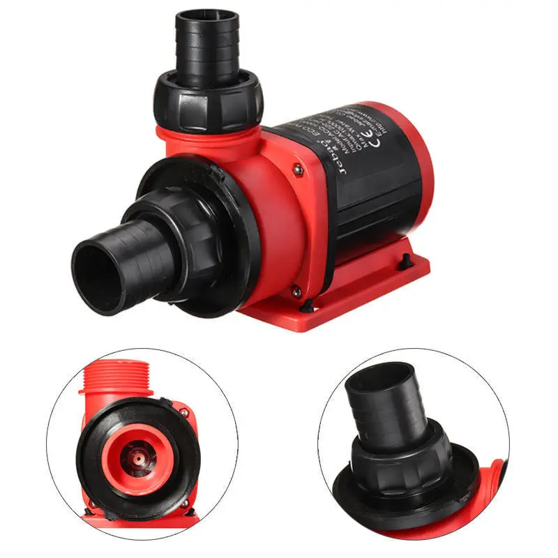 Bomba de DCQ-5000 de peces de acuario Jebao DCQ, 110-240V, serie Tanque De Agua/6000/8000/10000, pantalla LCD controlable, retorno de CC-3