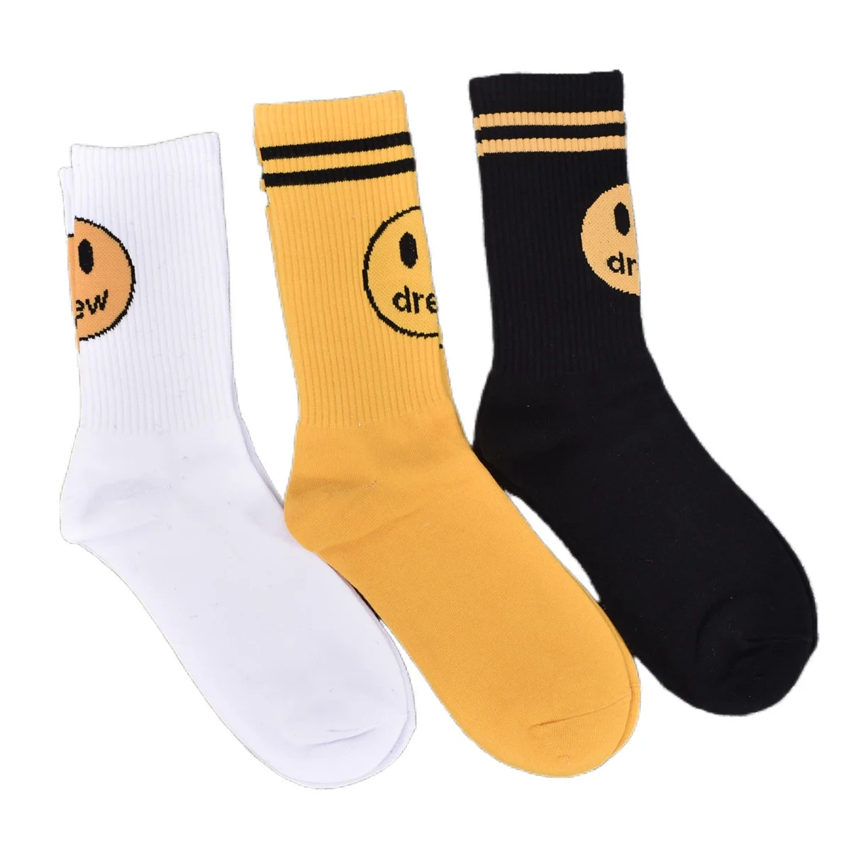 3 родных Джастина Бибера с улыбающимся лицом мужские хлопковые носки для