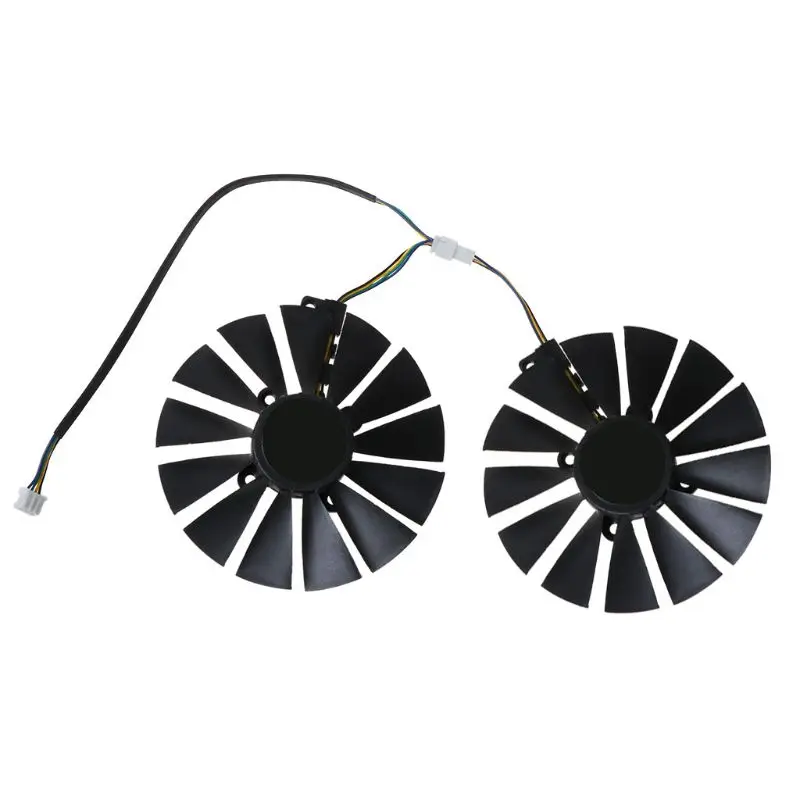 

1PC/1Pair 95MM Cooler 13 Blades Cooling Fan for A-SUS ROG GTX1080TI P11G RX470