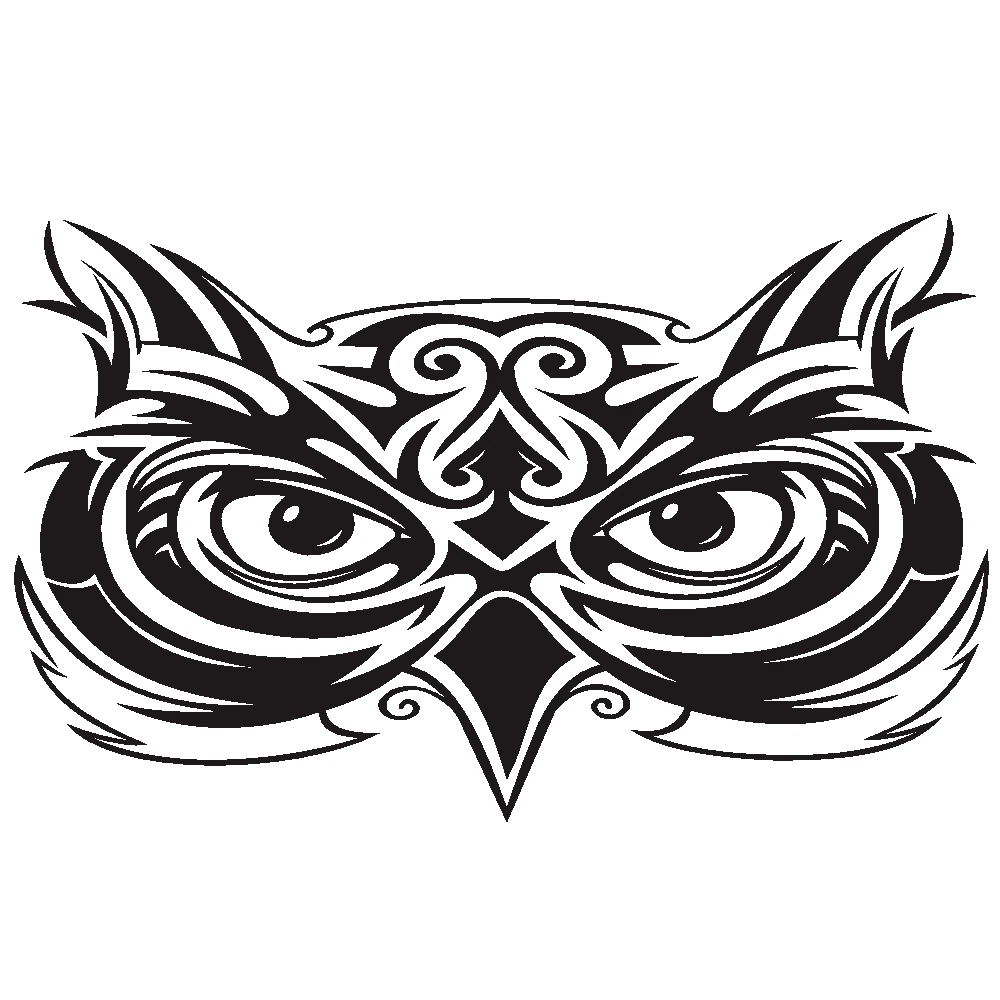 

1Pc Eagle Head Totem Hood Body Sticker Car Body Racing Side Door Long Stripe Stickers Auto Vinyl Decal Decoration
