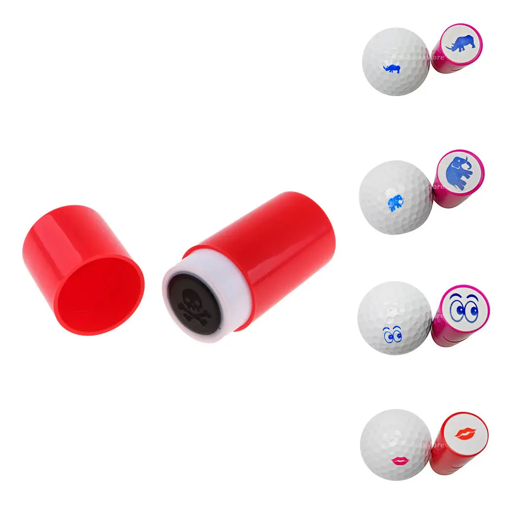 

2 Pieces of Colorfast, Quick Drying Golf Ball Stamper Marker