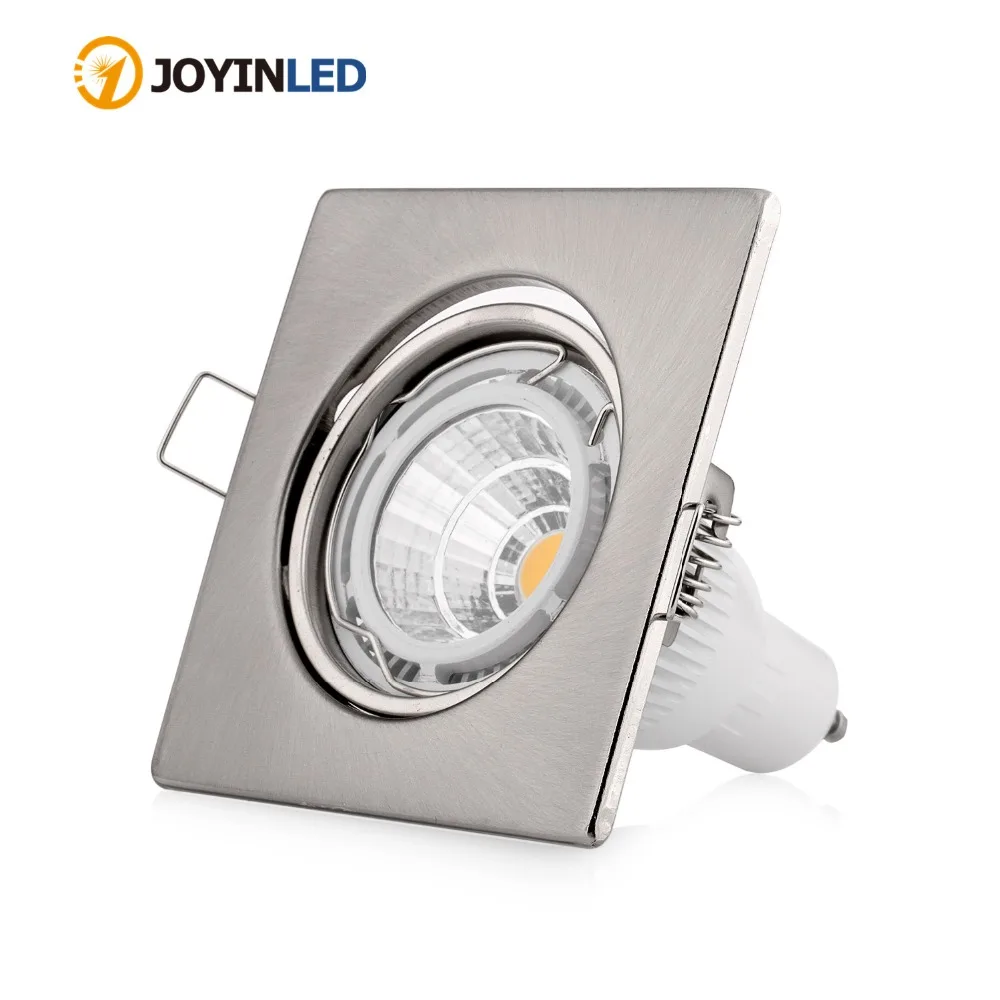 Встраиваемые светодиодные кольца 10 шт./лот Светодиодный прожектор GU10 MR16 арматура