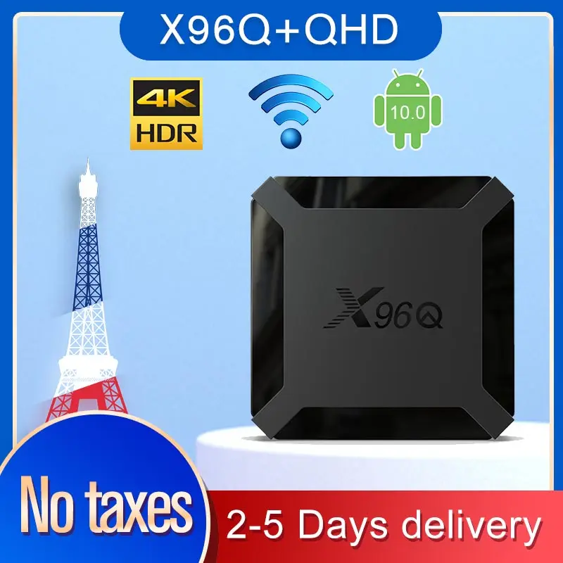

ТВ-приставка X96Q qhd, Android 10,0, Allwinner H313, 1 ГБ, 8 ГБ, 2 ГБ, 16 ГБ