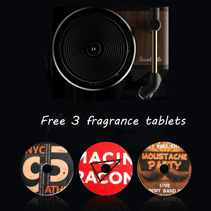 

Car Air Freshener Perfume Car perfume air vent aromatherapy Air Vent Outlet Aromatherapy Clip Record Player Car Perfume Clip