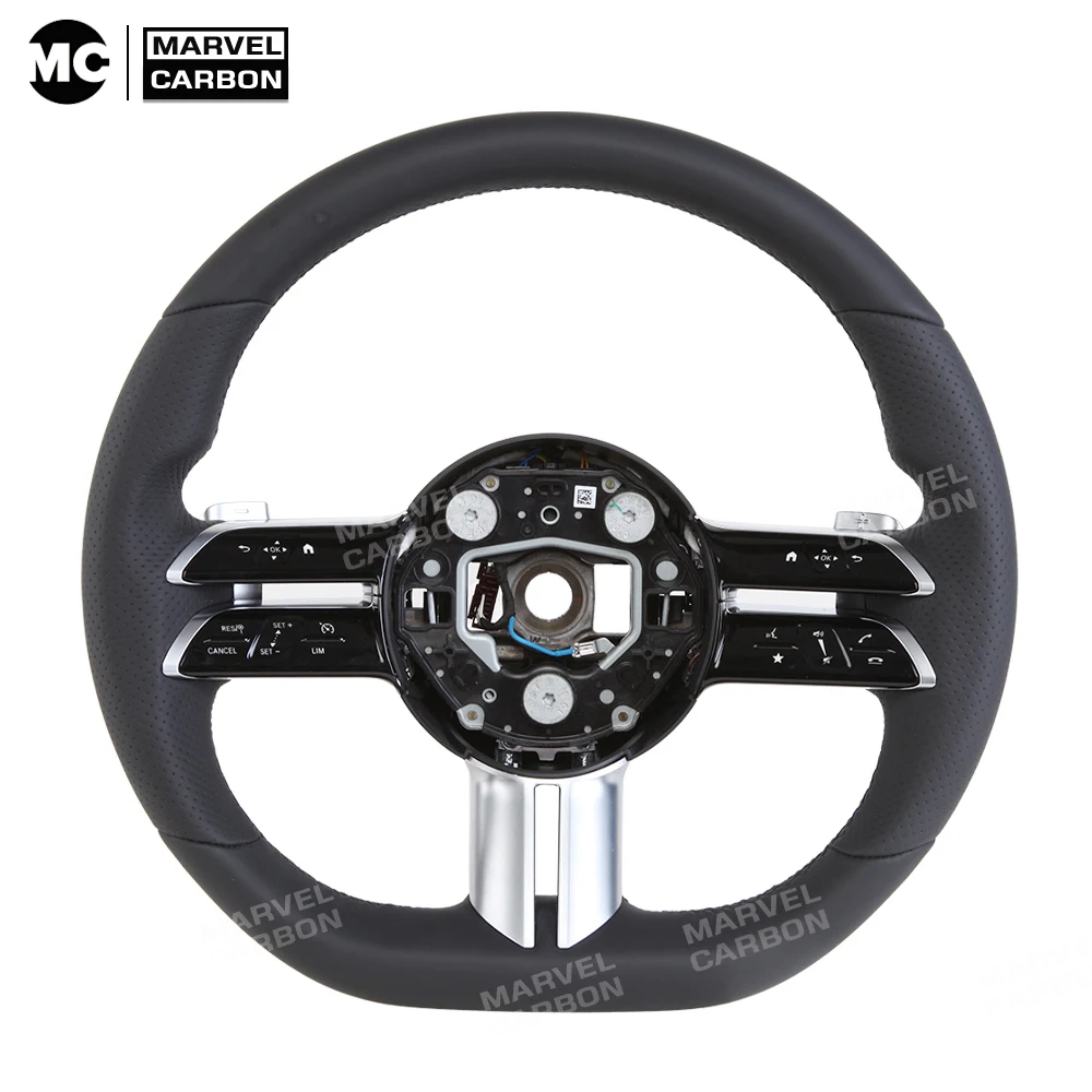 

Рулевое колесо из углеродного волокна для Mercedes Benz GLE53 C63 E63 GT63 S63 GLC63 G63 GLS63 GLE63 SL63 CLS63 W177 W205