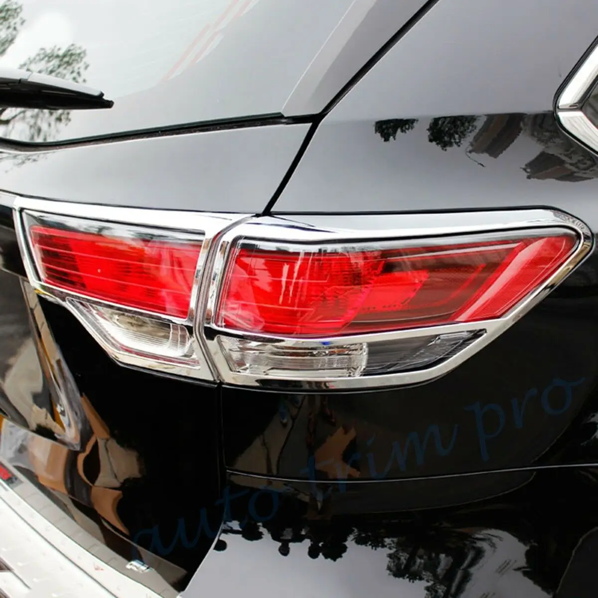 Хромированный задний фонарь для Toyota Highlander Kluger 2014 2015 2016 | Автомобили и мотоциклы