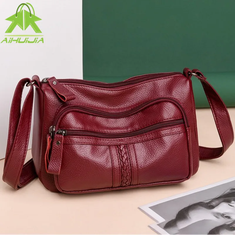 

Новинка 2021, женская сумка через плечо, Роскошные Сумки из искусственной кожи, женские сумки, дизайнерская сумка через плечо, модная женская ...