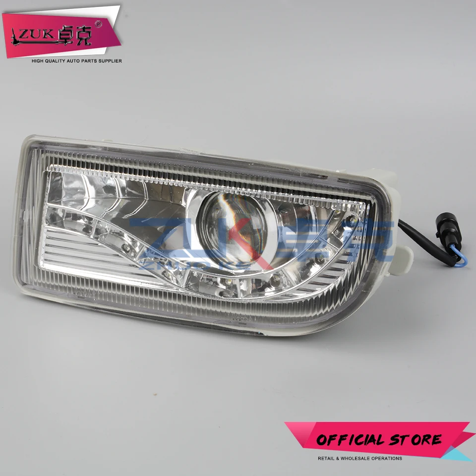 ZUK 2 шт. передний бампер светодиодный противотуманный светильник фар дальнего
