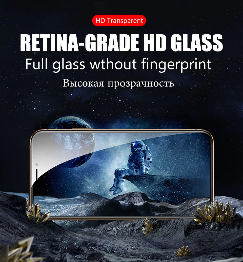 2-в-1 99D закаленное Стекло для iPhone 11 Pro Max Экран среднего класса против царапин для iPhone XR 7 8 6 6s X XS Plus задняя Камера объектив Стекло пленка