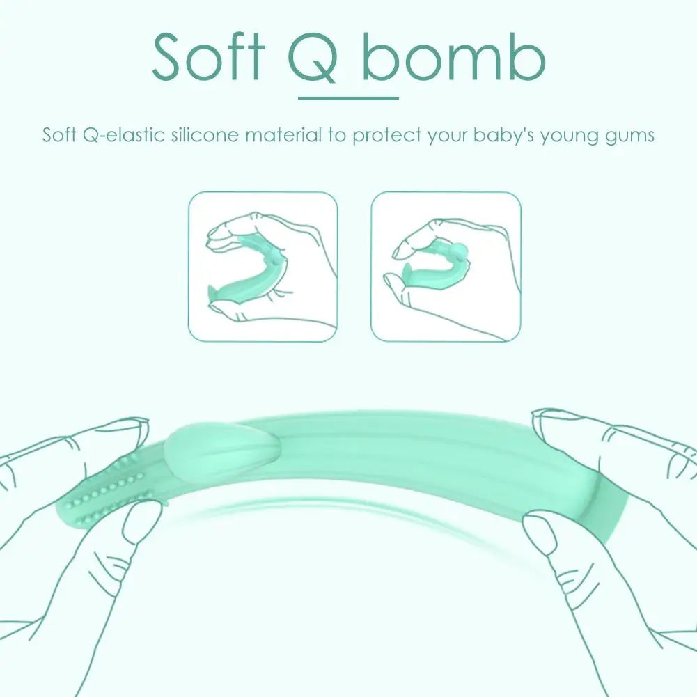 Детский Прорезыватель мягкий силиконовый Материал трехмерной кактус игрушка