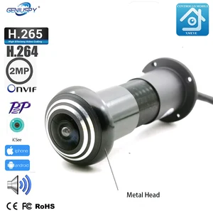 Image for 1.66mm Lens Door Eye Hole Wired IP Camera 1080P 17 