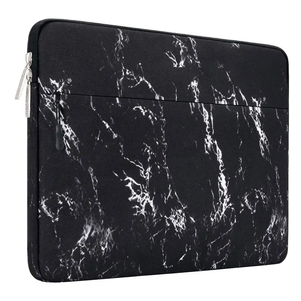 Black Marble MOSISO 11 12 13,3 14 15,6 дюймов Сумка для ноутбука сумка для ноутбука Macbook Pro Air 13 чехол для ноутбука Xiaomi Dell hp acer - Цвет: Black Marble