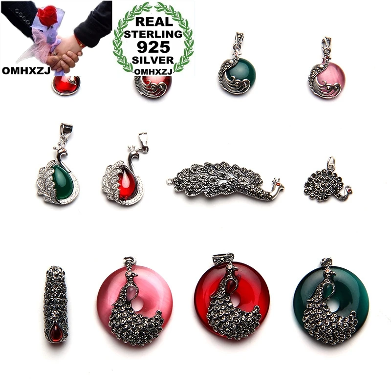 

Подвески для изготовления ювелирных изделий OMHXZJ, из серебра 925 пробы