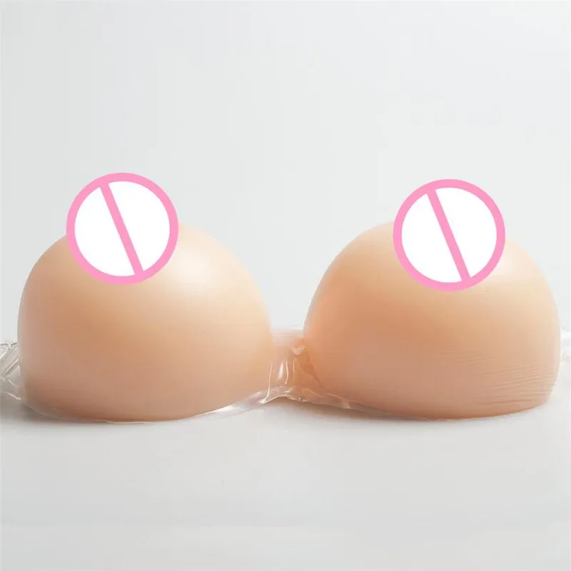 2020 Silicone Breast Forms With Shoulder Straps 2800g Huge Artificial For Drag Queen Transvestite Crossdresser Boobs Enhancer