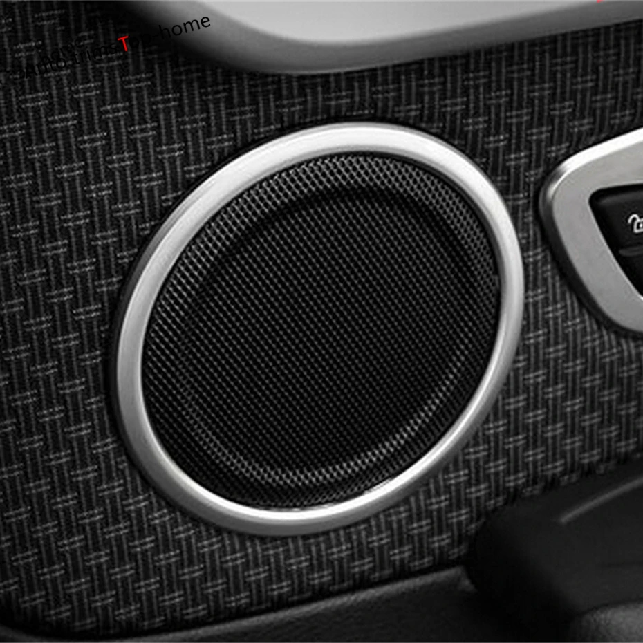 

Interior Start Stop Engine Push Button / Door Handle Bowl Frame Cover Trim For BMW 2 Series Tourer F45 F46 2015 - 2019 220i 228i