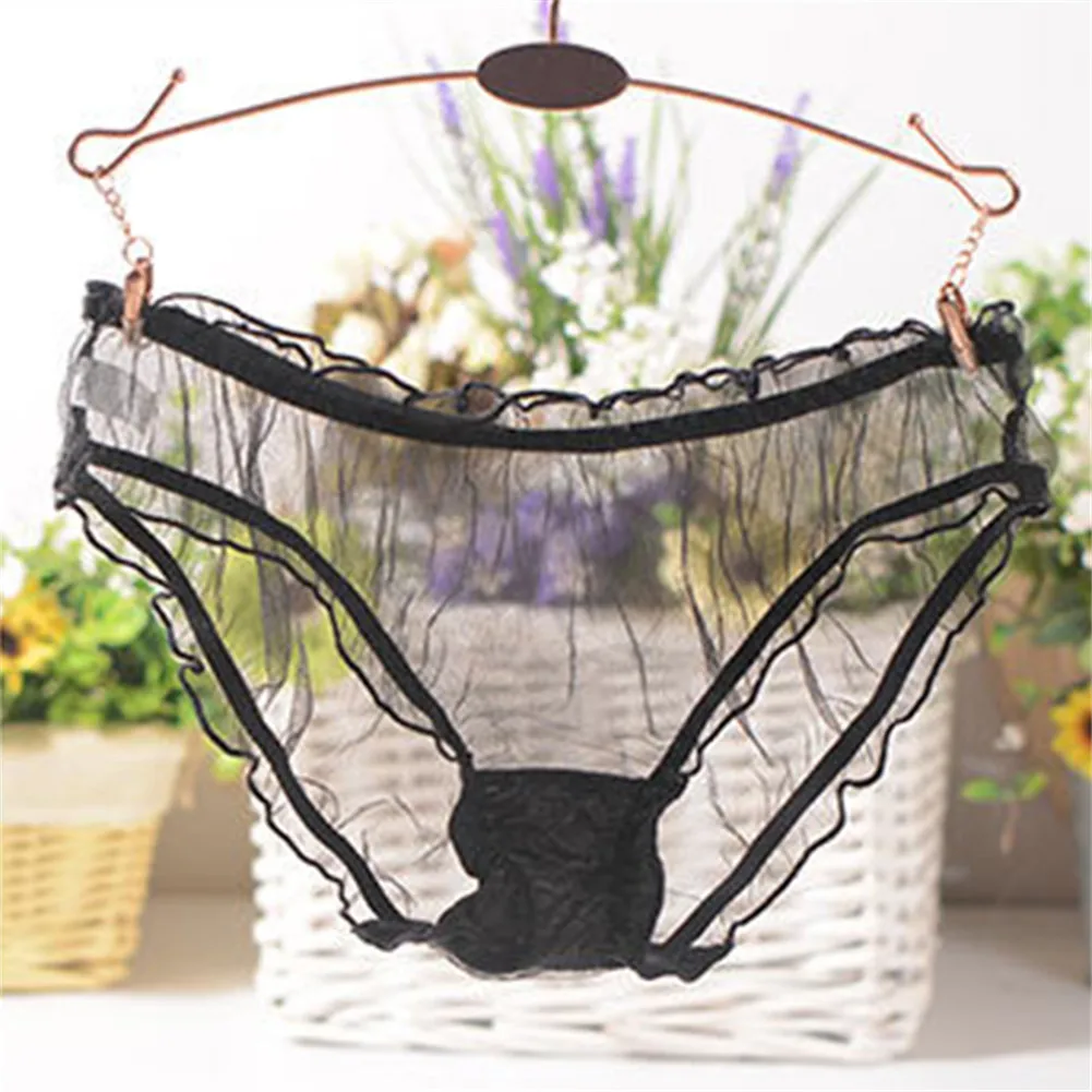 Новые черные сексуальные трусики женские прозрачные Соблазнительные из 818