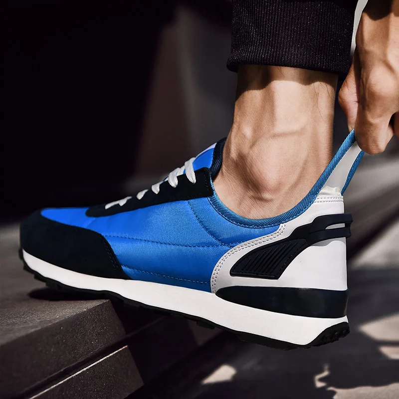Осенняя мужская повседневная обувь; дышащая обувь; Zapatos; легкие; Calzado de hombre; удобные мужские кроссовки; смешанных цветов на ровной подошве; мужская обувь