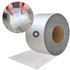 Алюминиевая фольга, Бутилкаучуковая лента для предотвращения утечки, водонепроницаемая ремонтная Супер нано-лента, самоклеящаяся лента для ремонта шлангов на крыше, домашняя лента