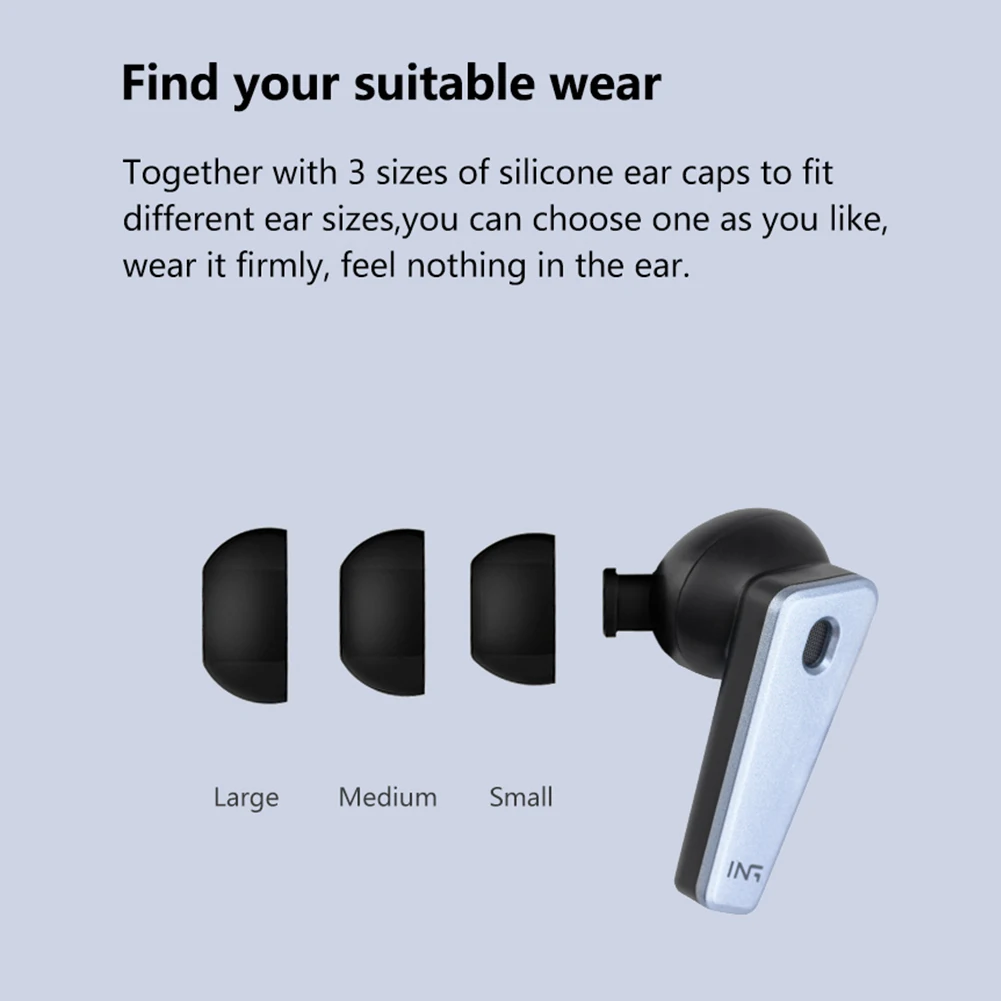 

TWS Bluetooth-compatible 5.0 Earphones Business Stereo Wireless Microphone Headphones Sports Music Driving Noise Reduction