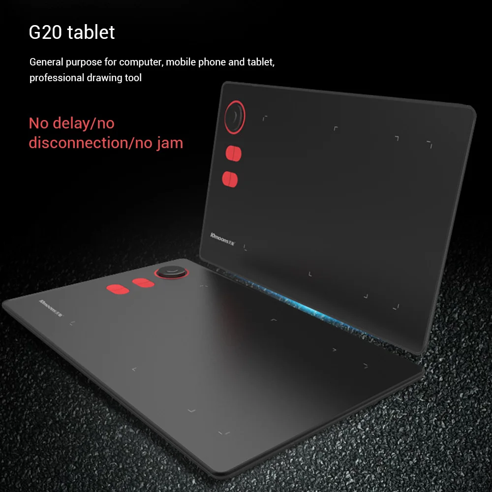 

10moons Graphic Drawing Tablet G20 5080 LPI Smart LCD HD 8192 Levels Digital Tablet for Laptop Cellphone Desktop