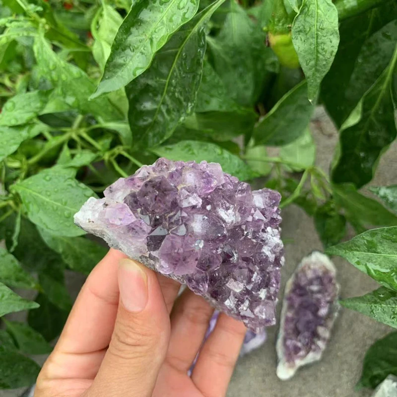 Натуральные камни Amethy драгоценные кварц искусственные и кристаллы драгоценный