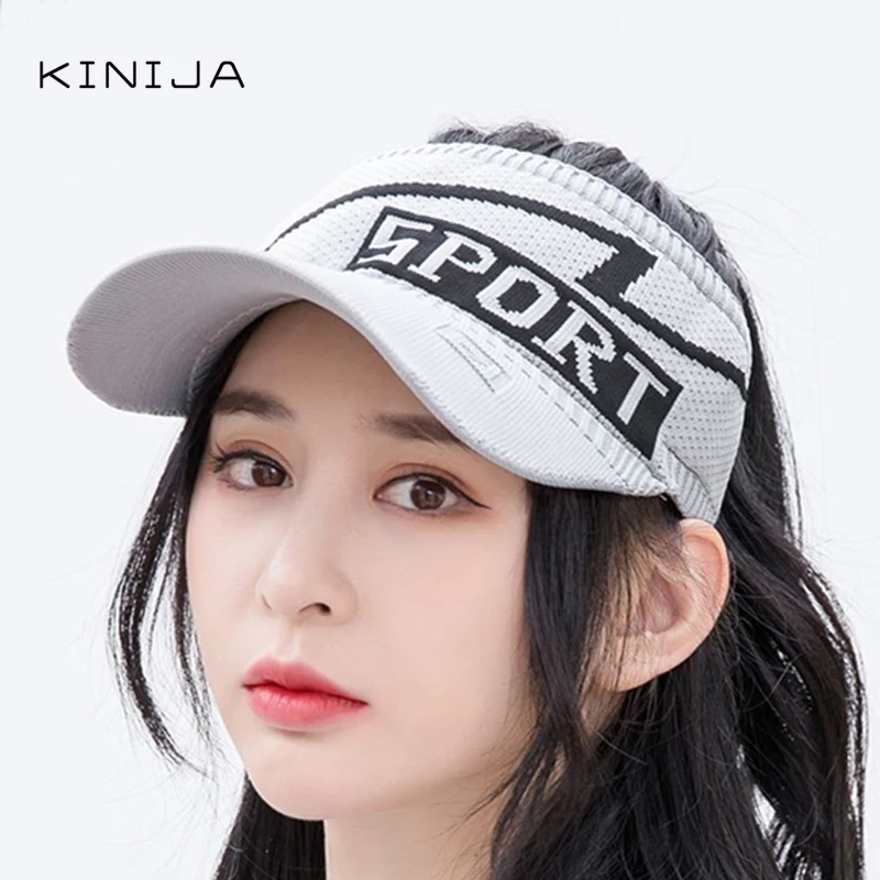 Женские вязаные бейсболки с широкими полями летние шапки буквенным козырьком