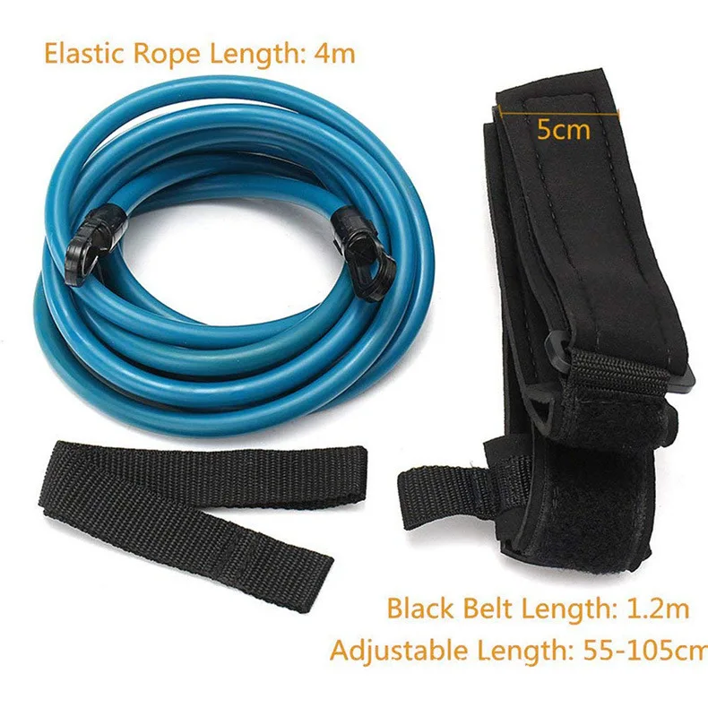 

Resistance band swimming training belt