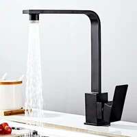 kitchen faucet black mixer faucet for kitchen rubber design hot and cold deck mounted crane for sinks