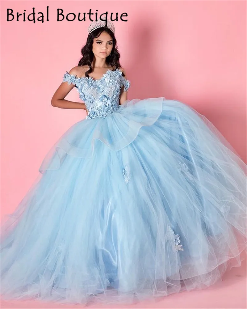 

Светильник-голубое кружевное платье с открытыми плечами, бальное платье на шнуровке, кружевное вечернее платье с аппликацией для выпускног...