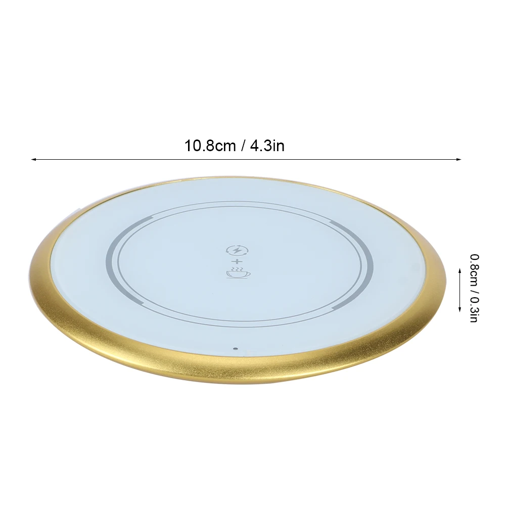Грелка для кофе ультратонкая грелка чая 55 градусов постоянная Беспроводная