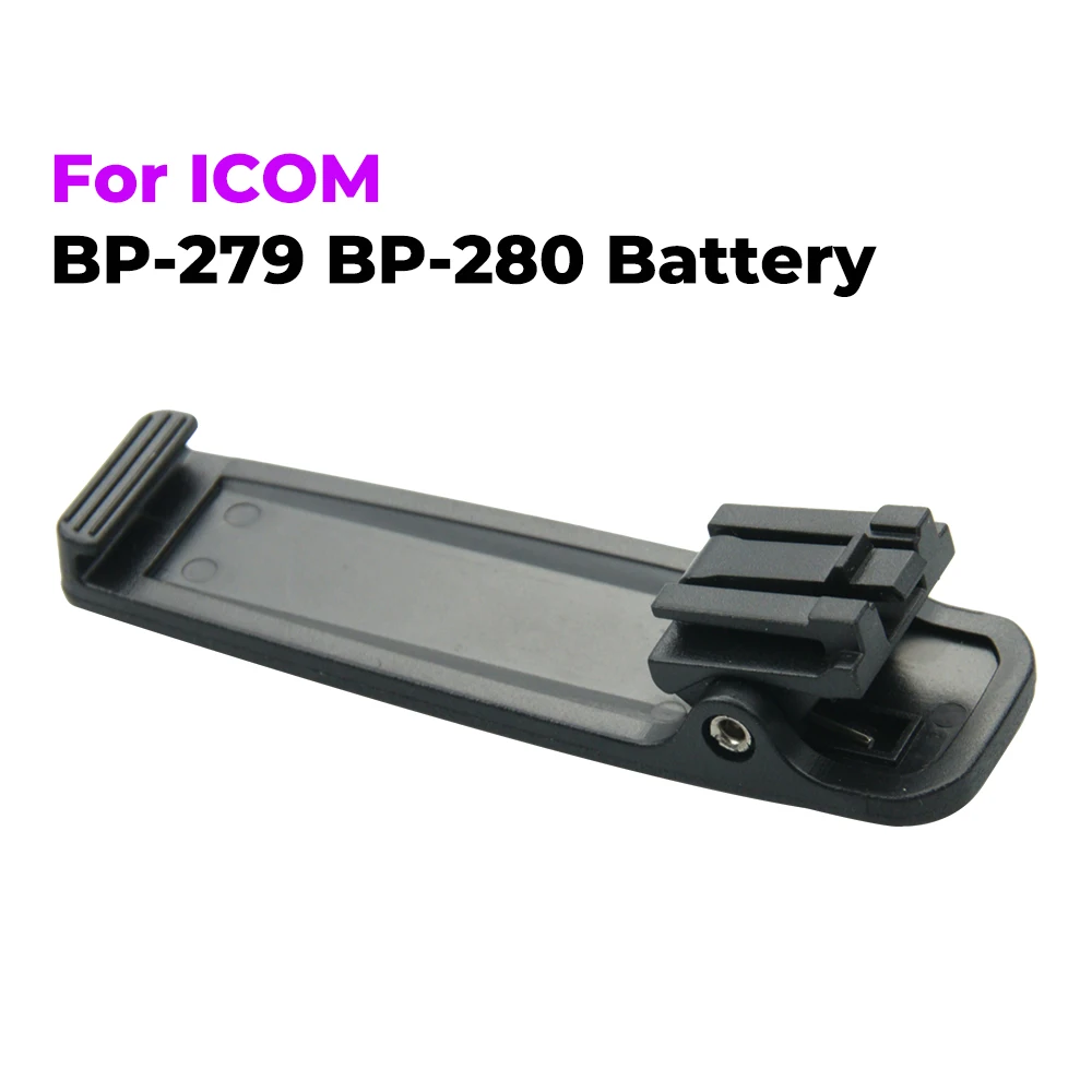 10 Pcs Walkie Talkie Belt Clip for ICOM BP-279 BP-280 BP-280LI Radio/Battery(ICOM F1000, F2000, F1000D, F2000D, F1000S, F2000T))