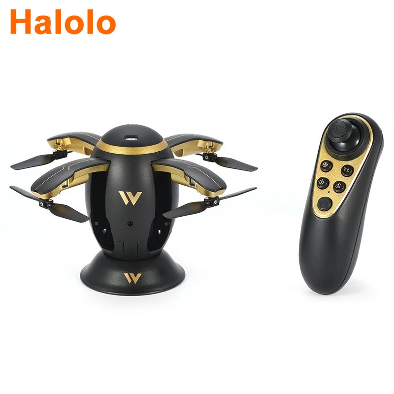 

Мини Радиоуправляемый квадрокоптер Halolo с HD камерой летающие яйца дроны flayaball W5 вертолет селфи Квадрокоптер с Wi-Fi fpv электронные игрушки пода...
