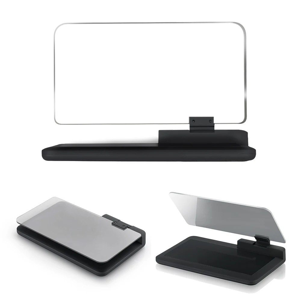 

Автомобильный складной держатель для телефона на лобовое стекло проектор стенд на лобовое стекло дисплей на лобовое стекло кронштейн для ...