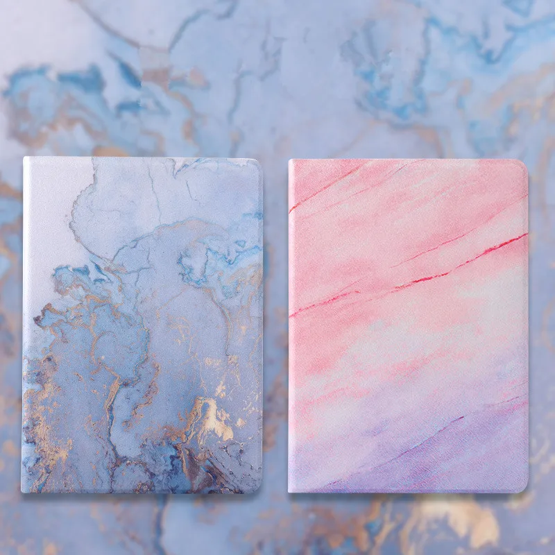 

For iPad 9.7 2017 2018 5 6 Case 10.2 7/8th tablet case Marble PU Leather Smart Cover for iPad 2/3/4 Air 1/2 Mini 1/2/3/4/5 Funda