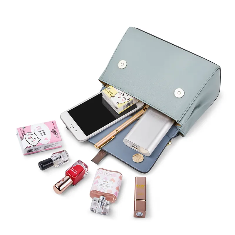 

WILLIAMPOLO Luxury Bag Women Leather Shoulder Bag Flap Fashion Bag Women With Top Handle Crossbody Bag Torebka damska PL209128